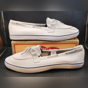 Kinetic Energy WINDSOR KNOT BRAID DENIM STRIPE womens Sneaker Size 9, 10 NWOT